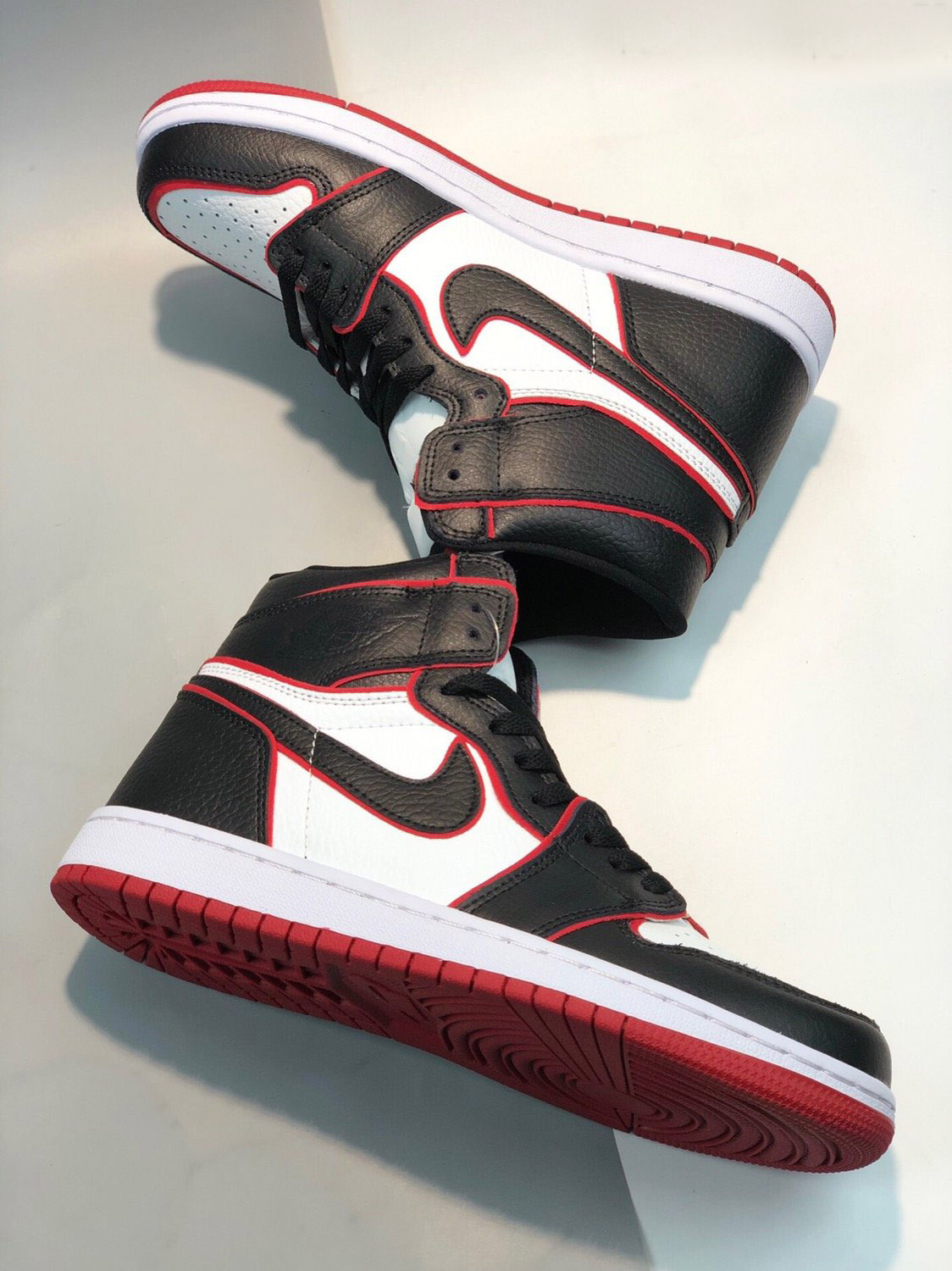 Air Jordan 1 High OG “Bloodline” Black/Gym Red-White For Sale – Sneaker ...