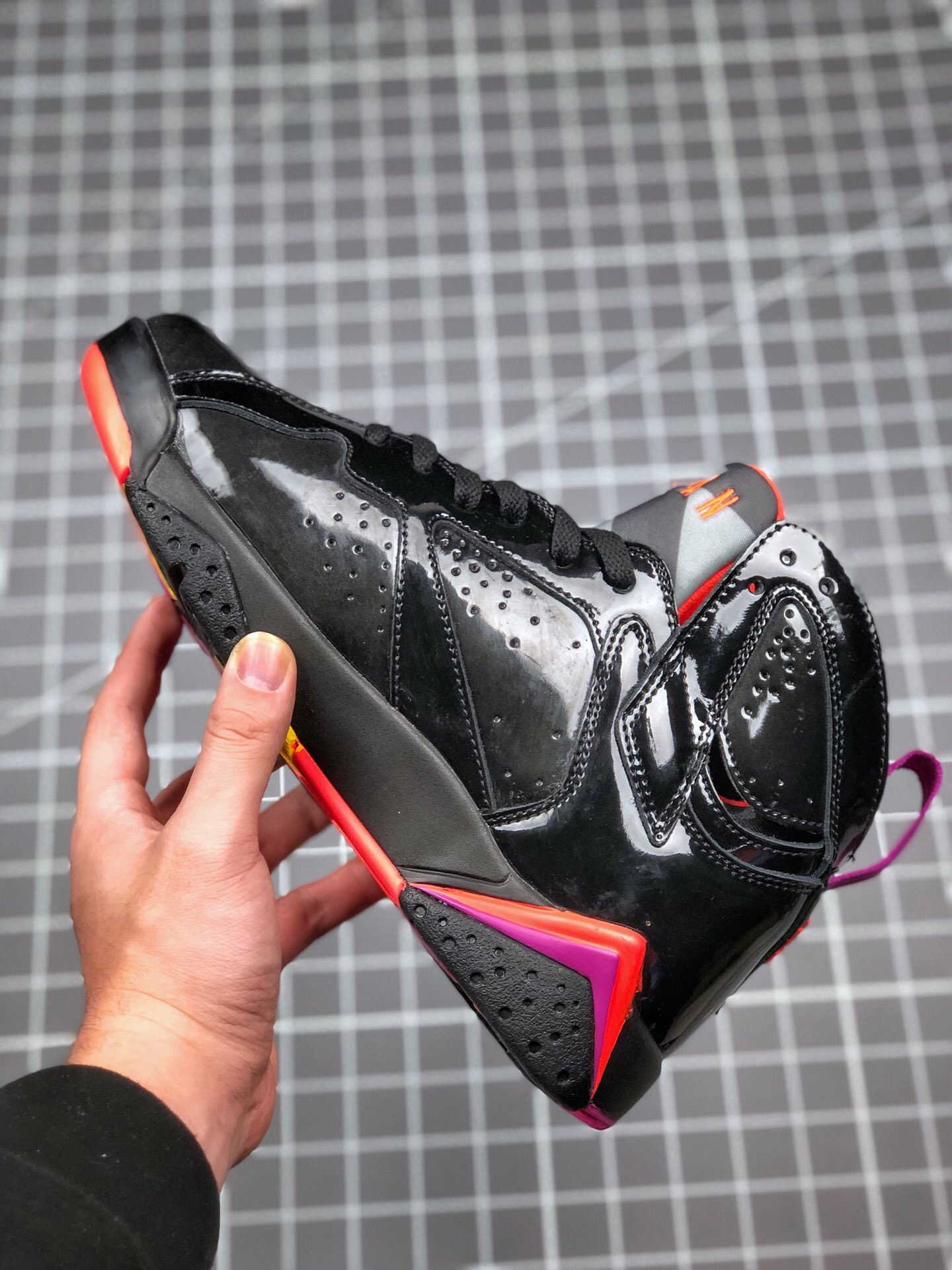 Air Jordan 7 Black Patent Leather 313358-006 For Sale – Sneaker Hello