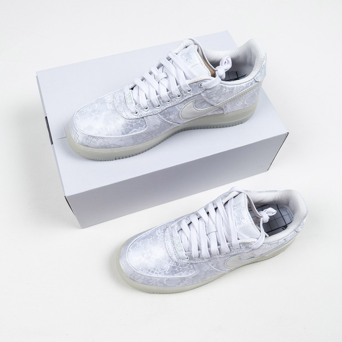 CLOT x Nike Air Force 1 Premium White AO9286-100 For Sale – Sneaker Hello