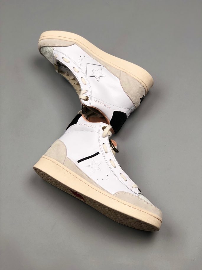 Ibn Jasper x Converse Pro Leather White Grey For Sale – Sneaker Hello