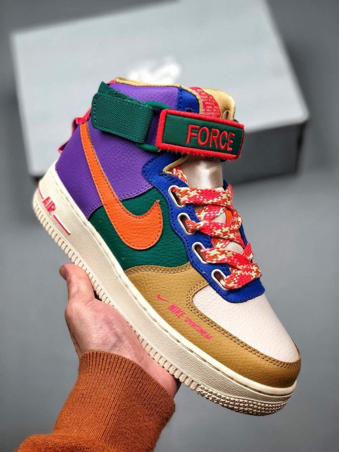nike air force 1 high multicolor