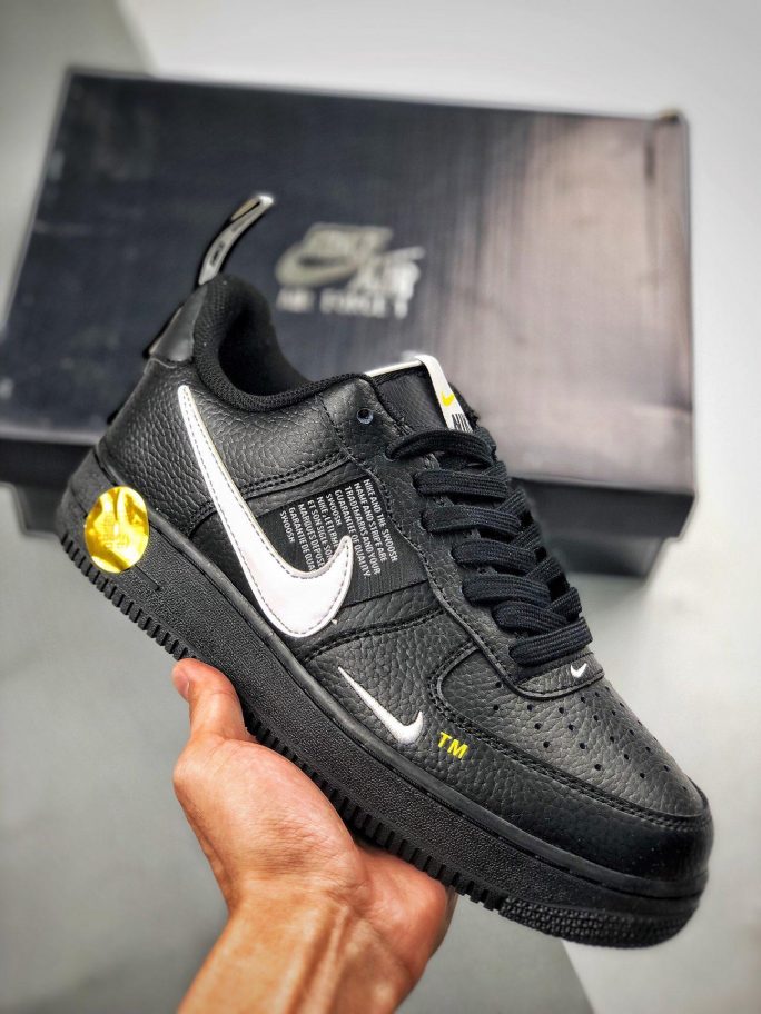 Nike Air Force 1 Utility Black AJ7747-101 For Sale – Sneaker Hello