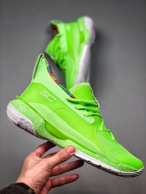 UA Curry 7 ‘Sour Patch” Green For Sale – Sneaker Hello