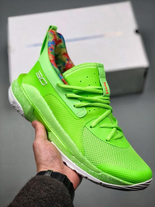 UA Curry 7 ‘Sour Patch” Green For Sale – Sneaker Hello