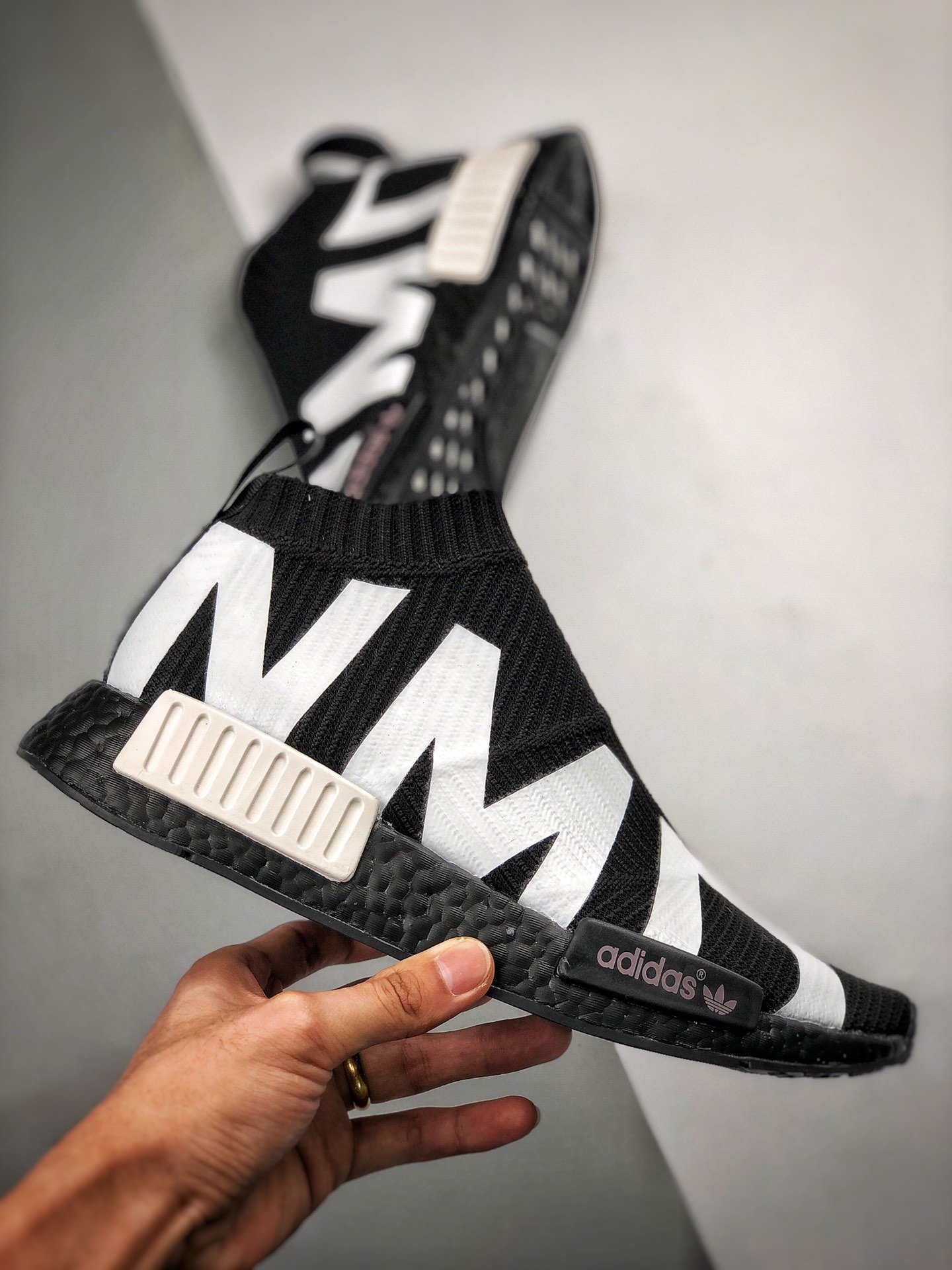 Krage Sow Vandre adidas NMD CS1 Primeknit Black White For Sale – Sneaker Hello