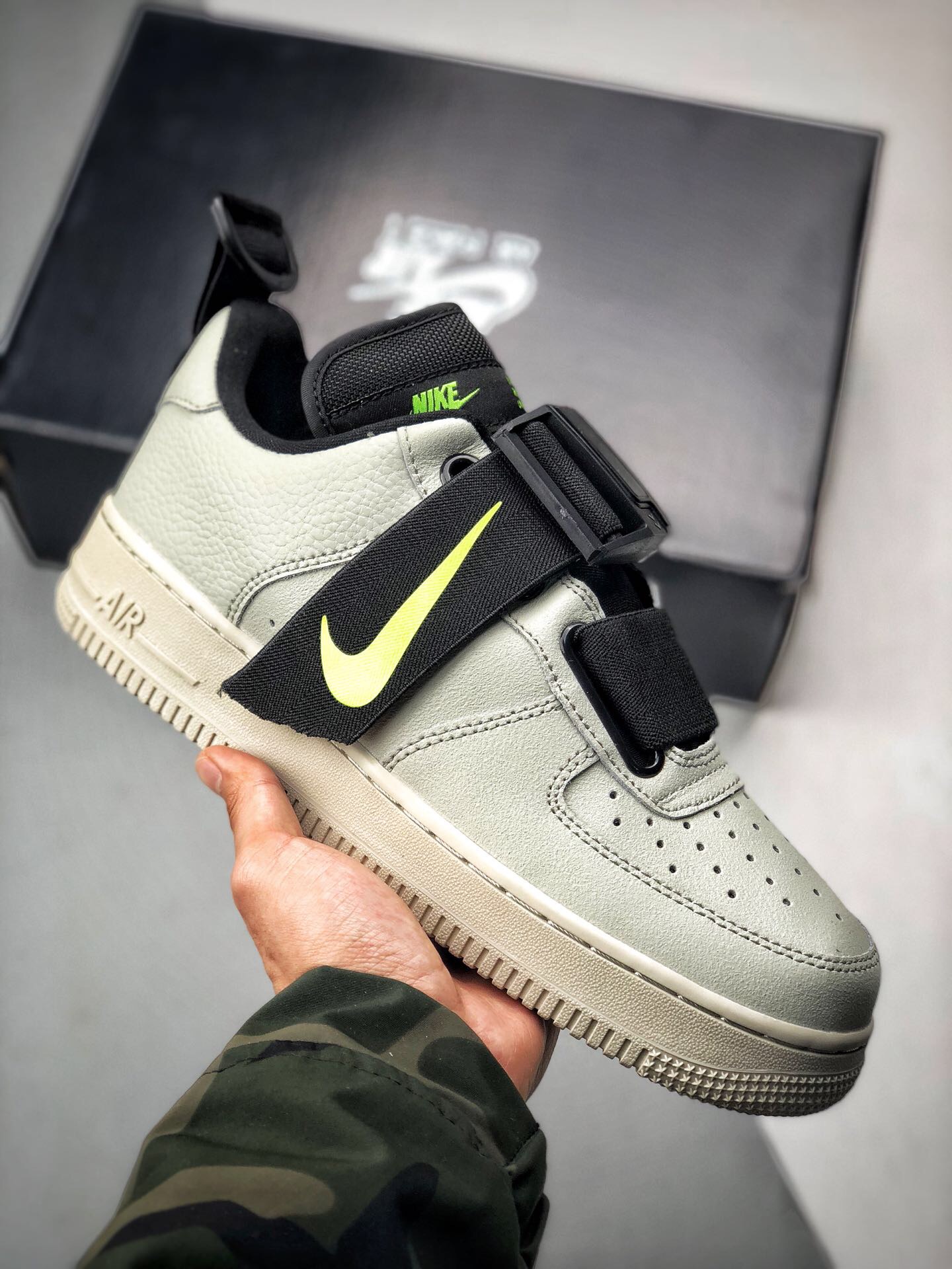 Nike Air Force 1 Low Utility Spruce Fog for Sale, Authenticity Guaranteed