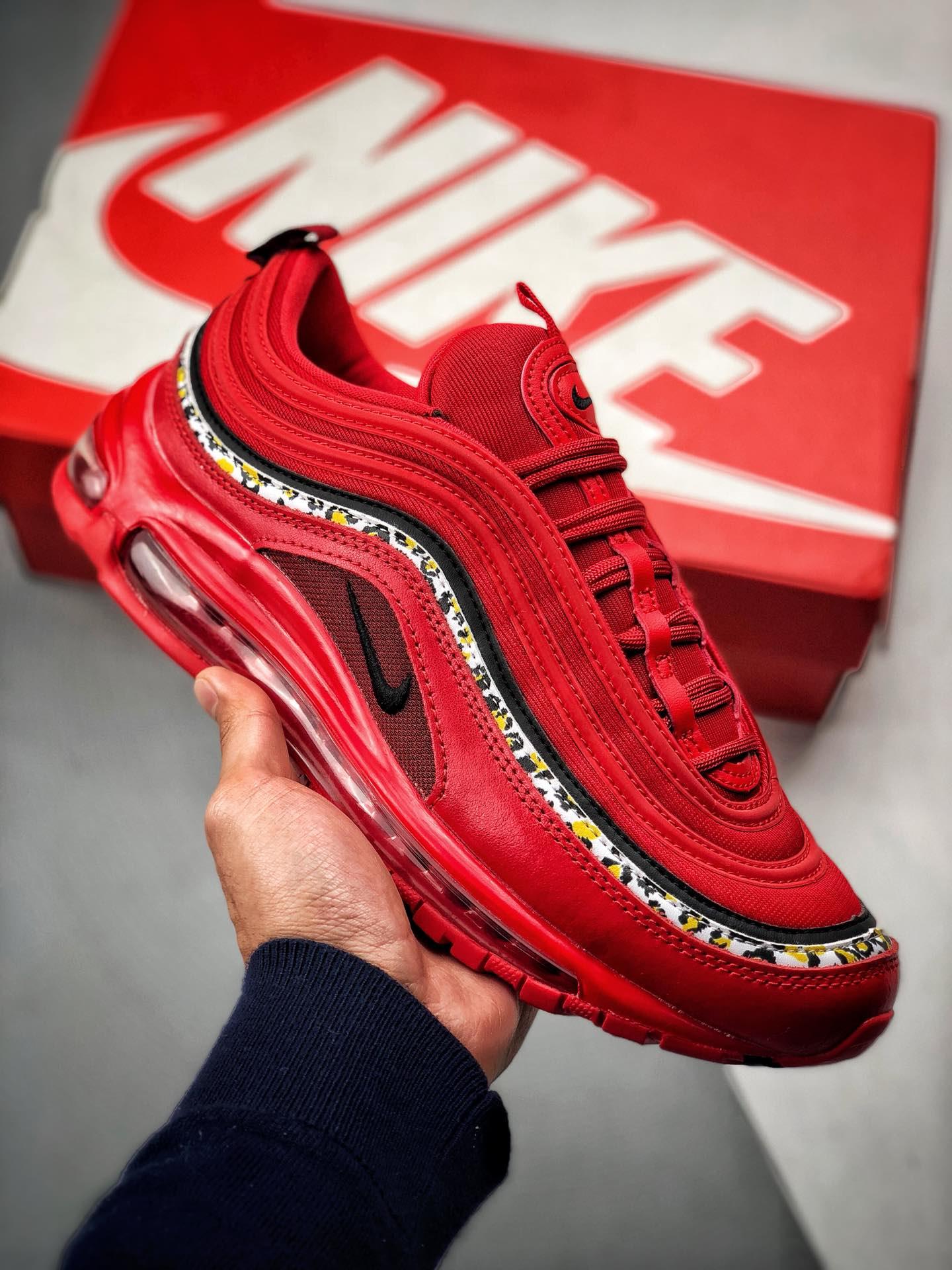 all red air max 97 for sale