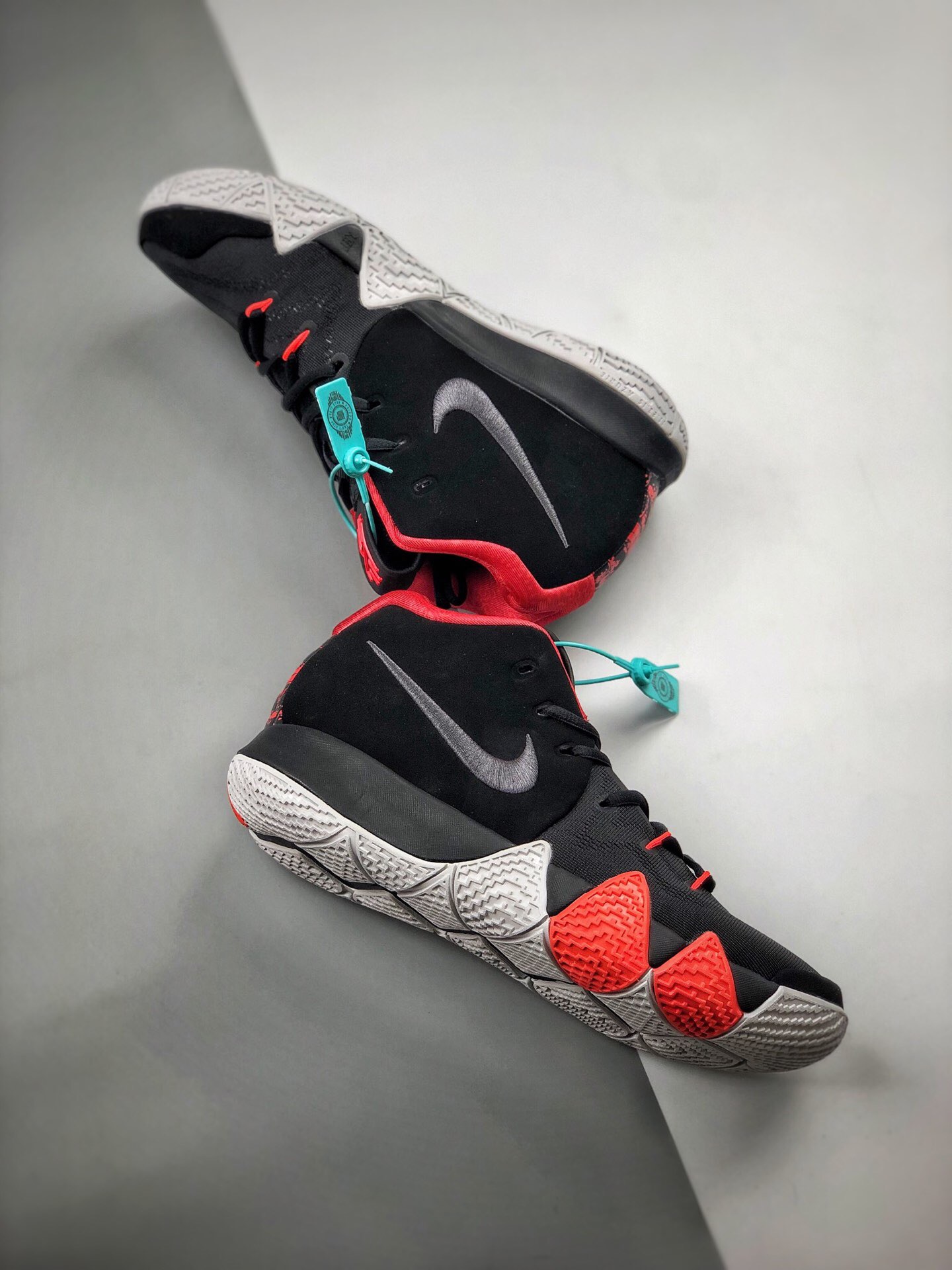 Nike Kyrie 4 “41 for the Ages” Black/Dark Grey 943806-005 For Sale ...