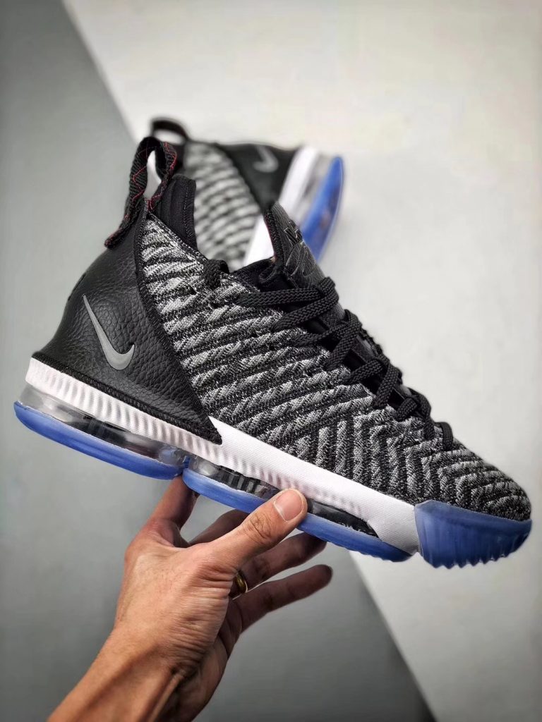 Nike LeBron 16 “Oreo” Black/Metallic Silver-White For Sale – Sneaker Hello