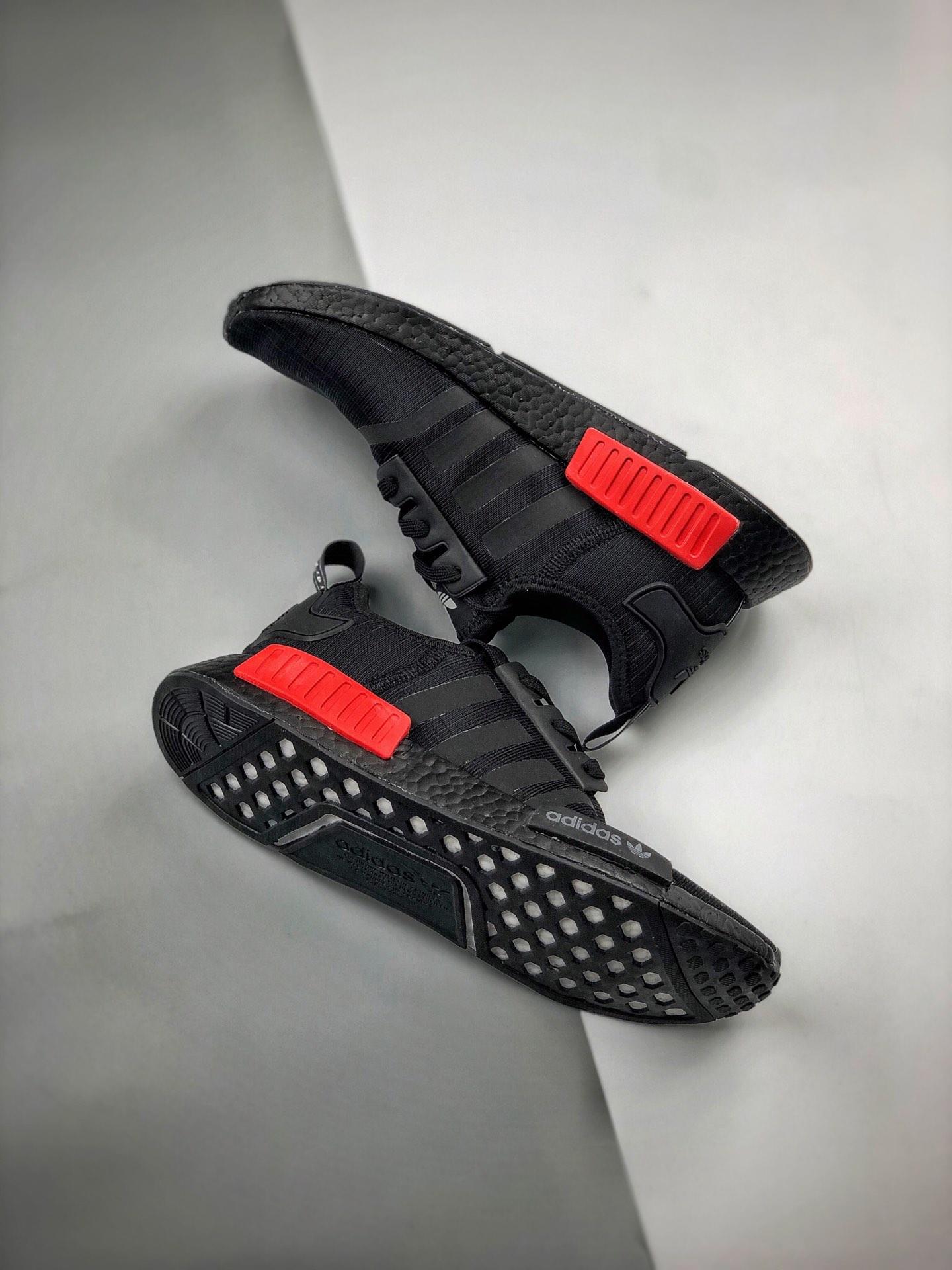 Black/Lush Red B37618 Sale – Sneaker Hello
