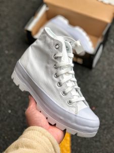 Converse Chuck Taylor All Star Lugged High Top White/Black/White For ...