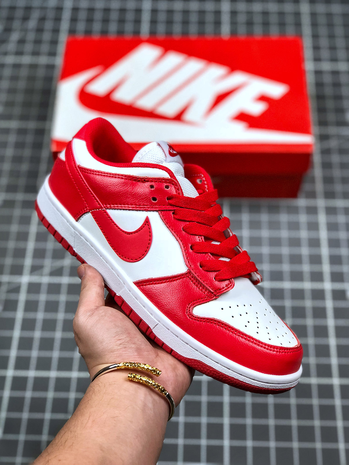 Nike Dunk Low SP White/University Red CU1727-100 For Sale 