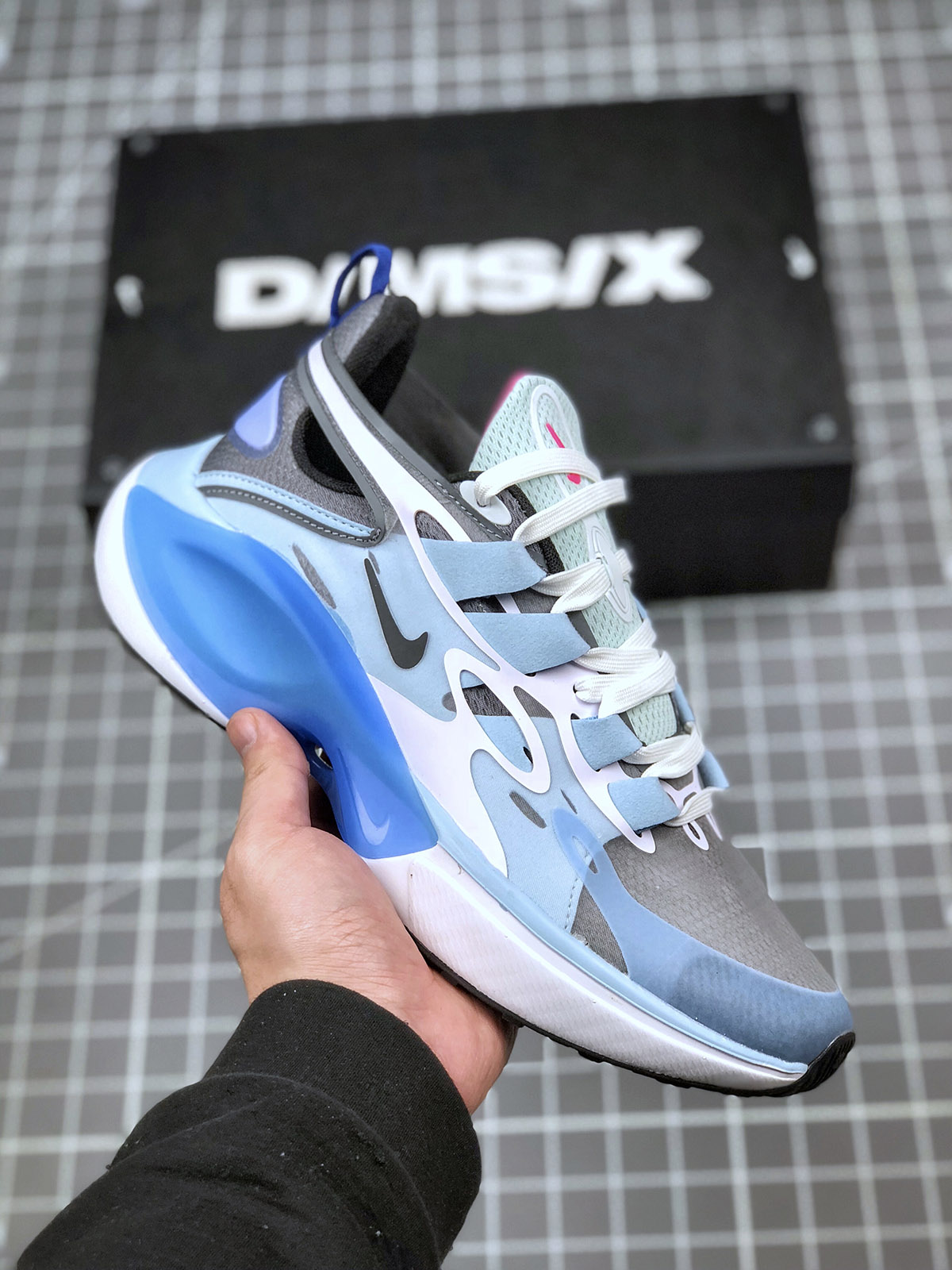 Nike Signal D/MS/X Dark Grey/White-Ocean Cube For Sale – Sneaker Hello