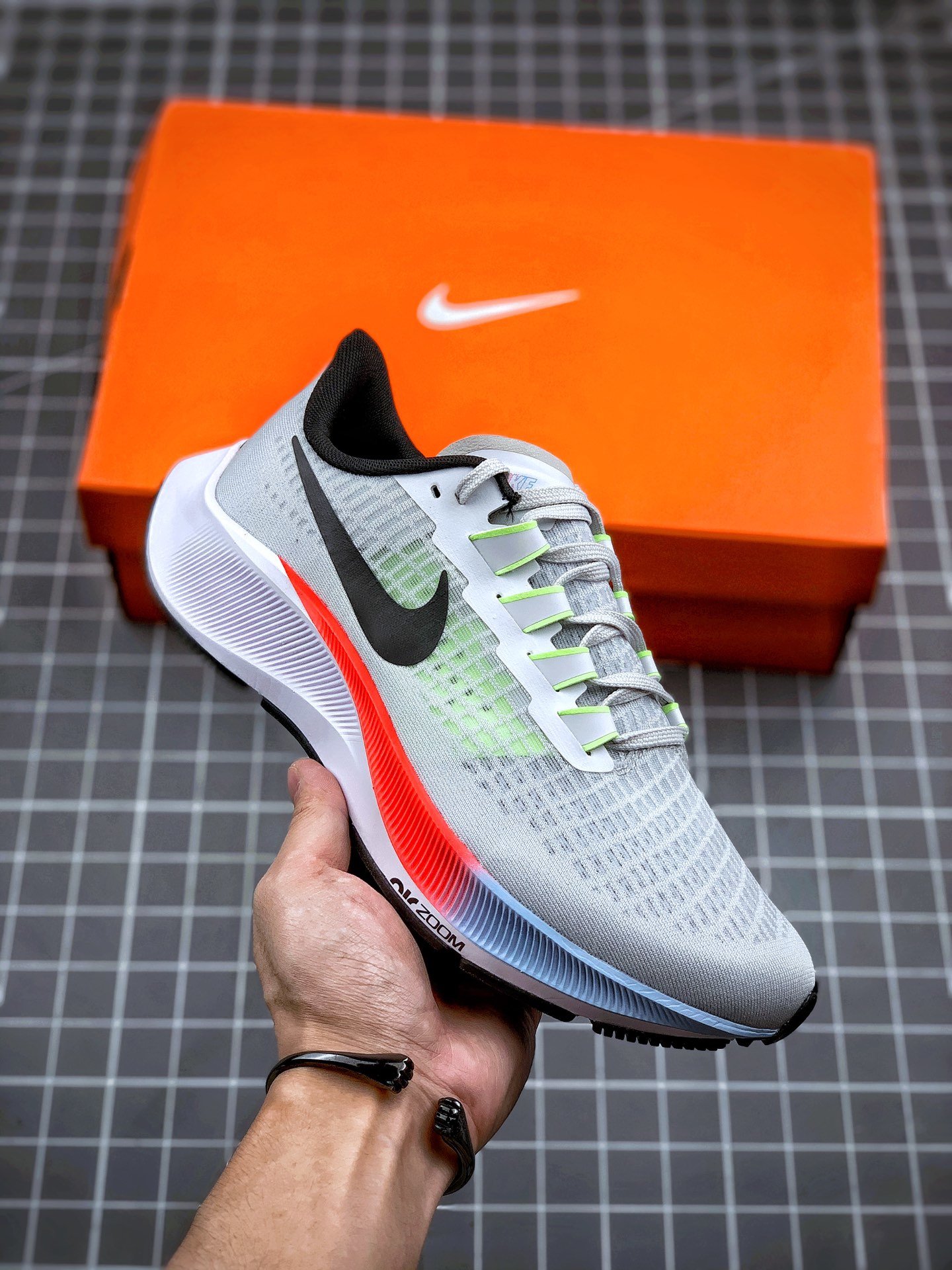 Nike Air Zoom Pegasus 37 Pure Platium Men’s Running Shoe – Sneaker Hello