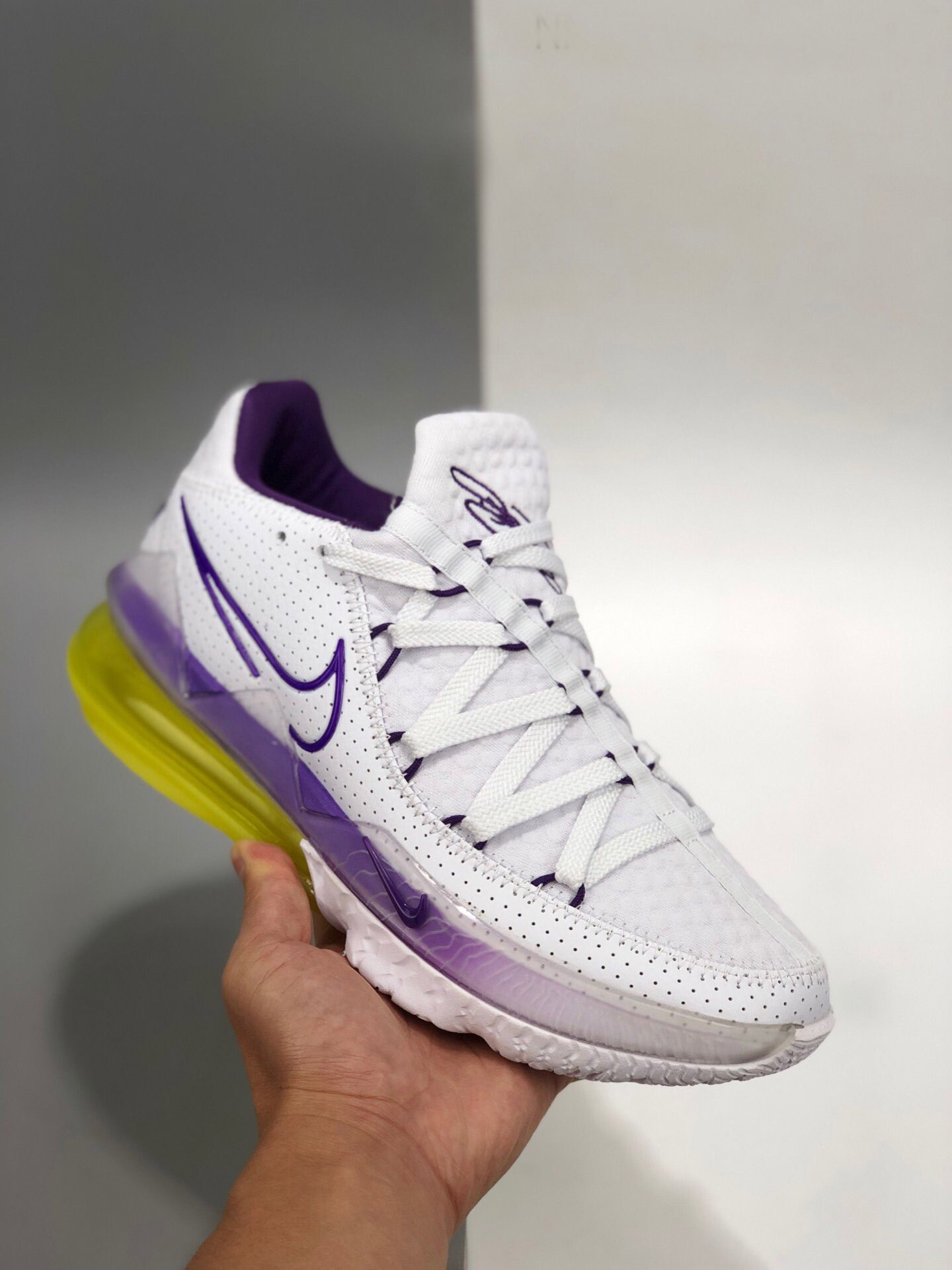 LAKER NATION. LeBron 17 low Lakers home : r/Nike