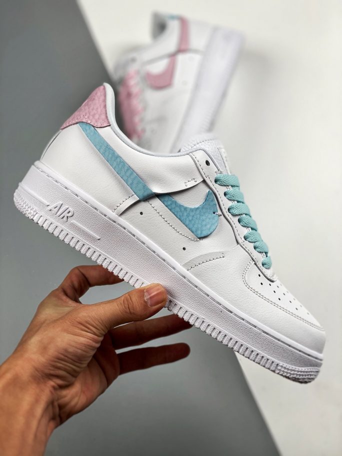 Nike Air Force 1 LXX White/Pink Rise-Bleached Aqua For Sale – Sneaker Hello