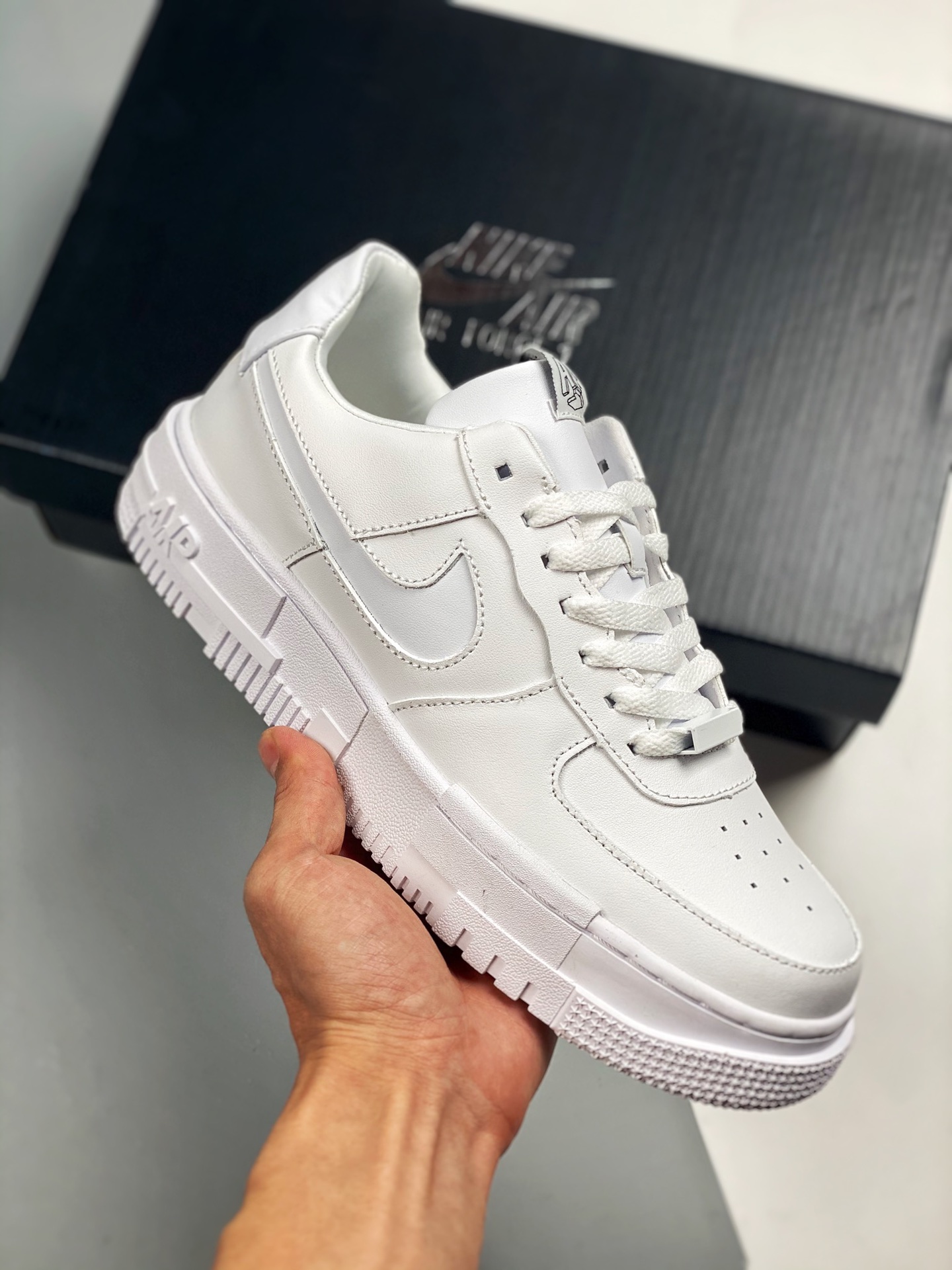Nike Air Force 1 Pixel “Triple White” For Sale – Sneaker Hello