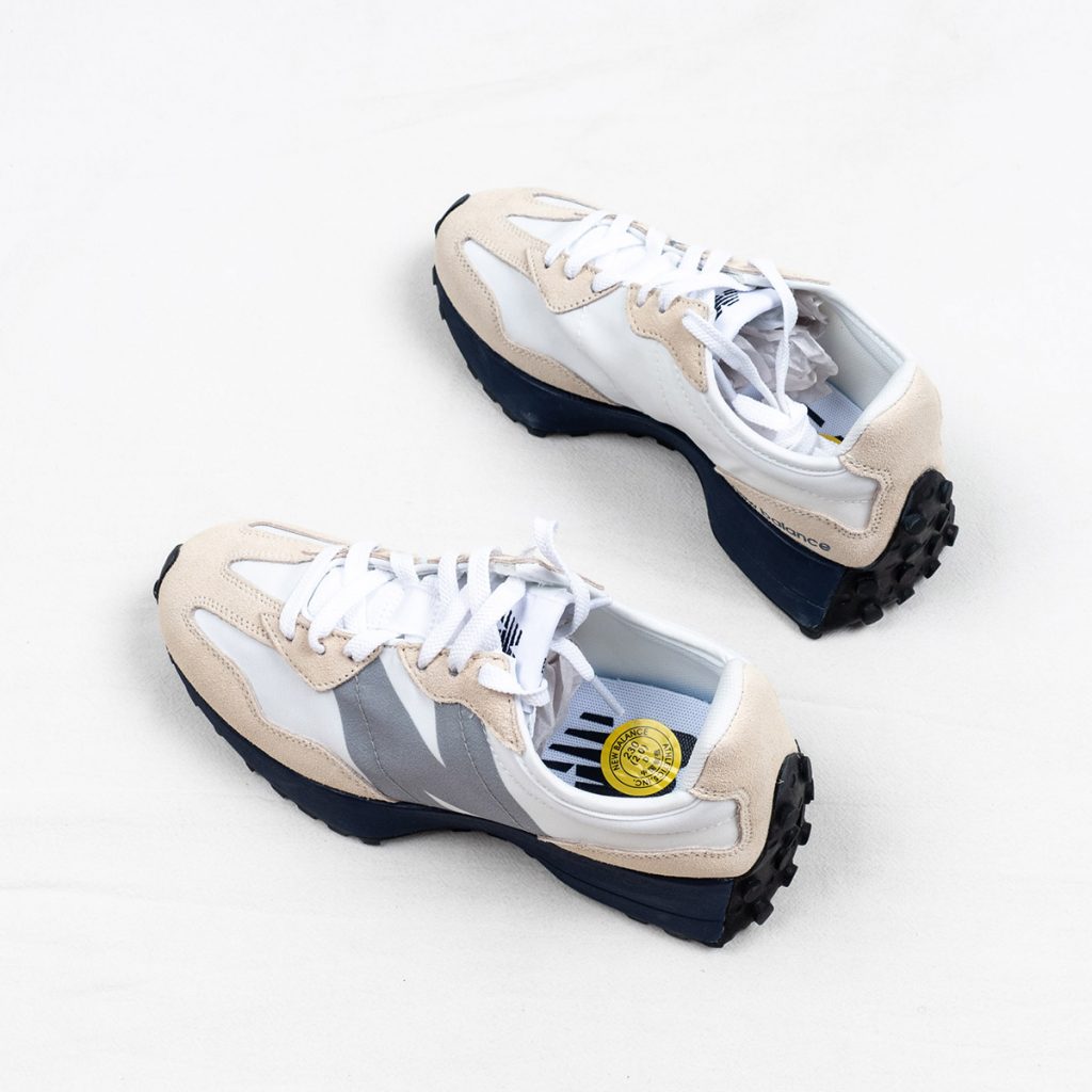 New Balance 327 White Navy MS327CPC For Sale – Sneaker Hello