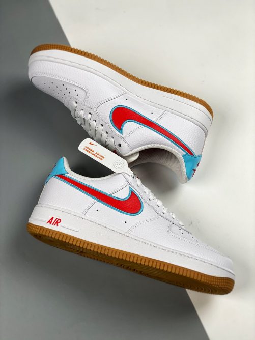 Nike Air Force 1 Low White/Chile Red-Glacier Ice For Sale – Sneaker Hello