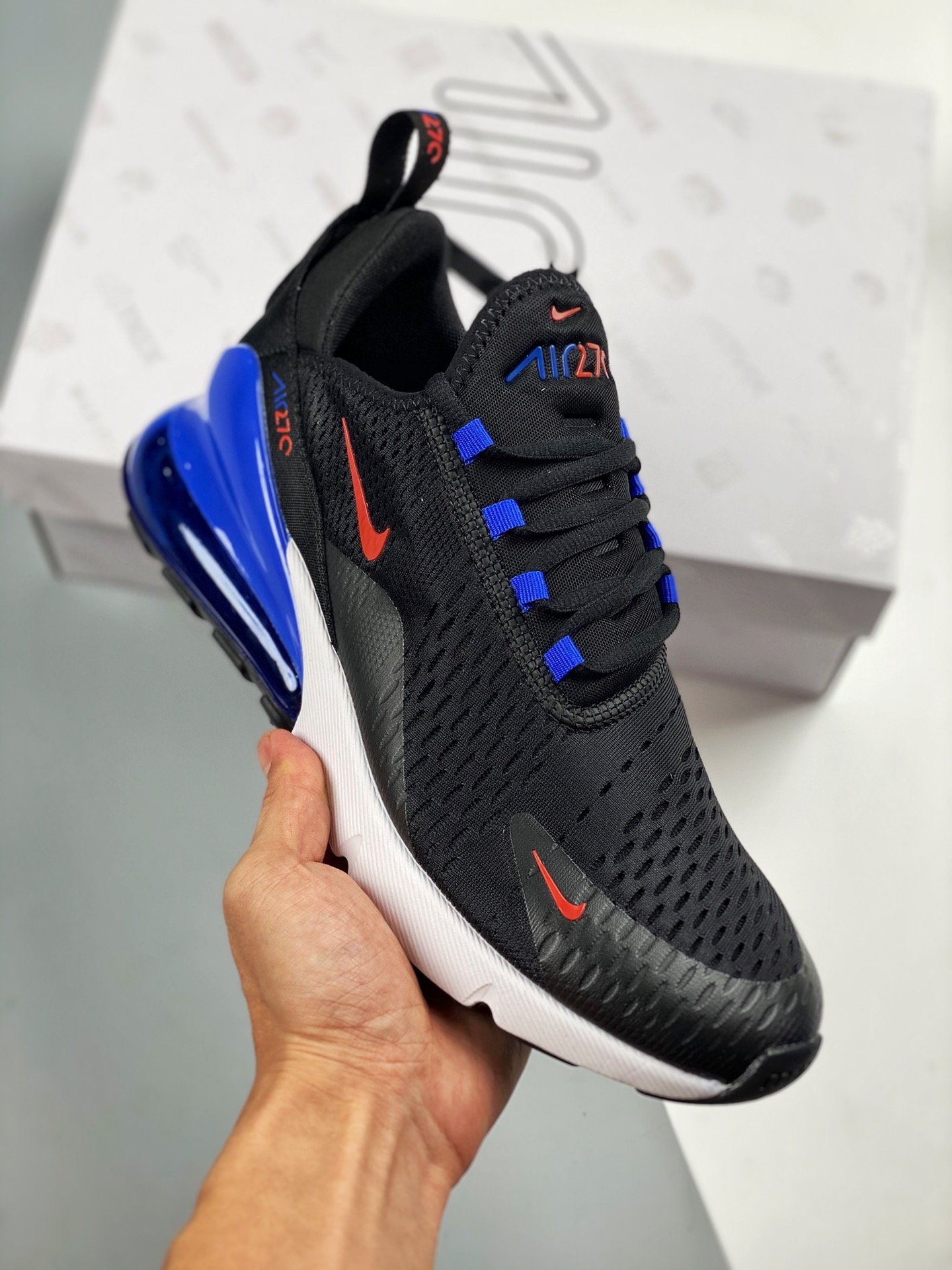 Nike Air Max 270 Black Blue DC0957-001 For Sale – Sneaker Hello