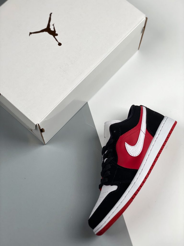 Air Jordan 1 Low ‘Chicago’ Black Red White DC0774-016 For Sale ...