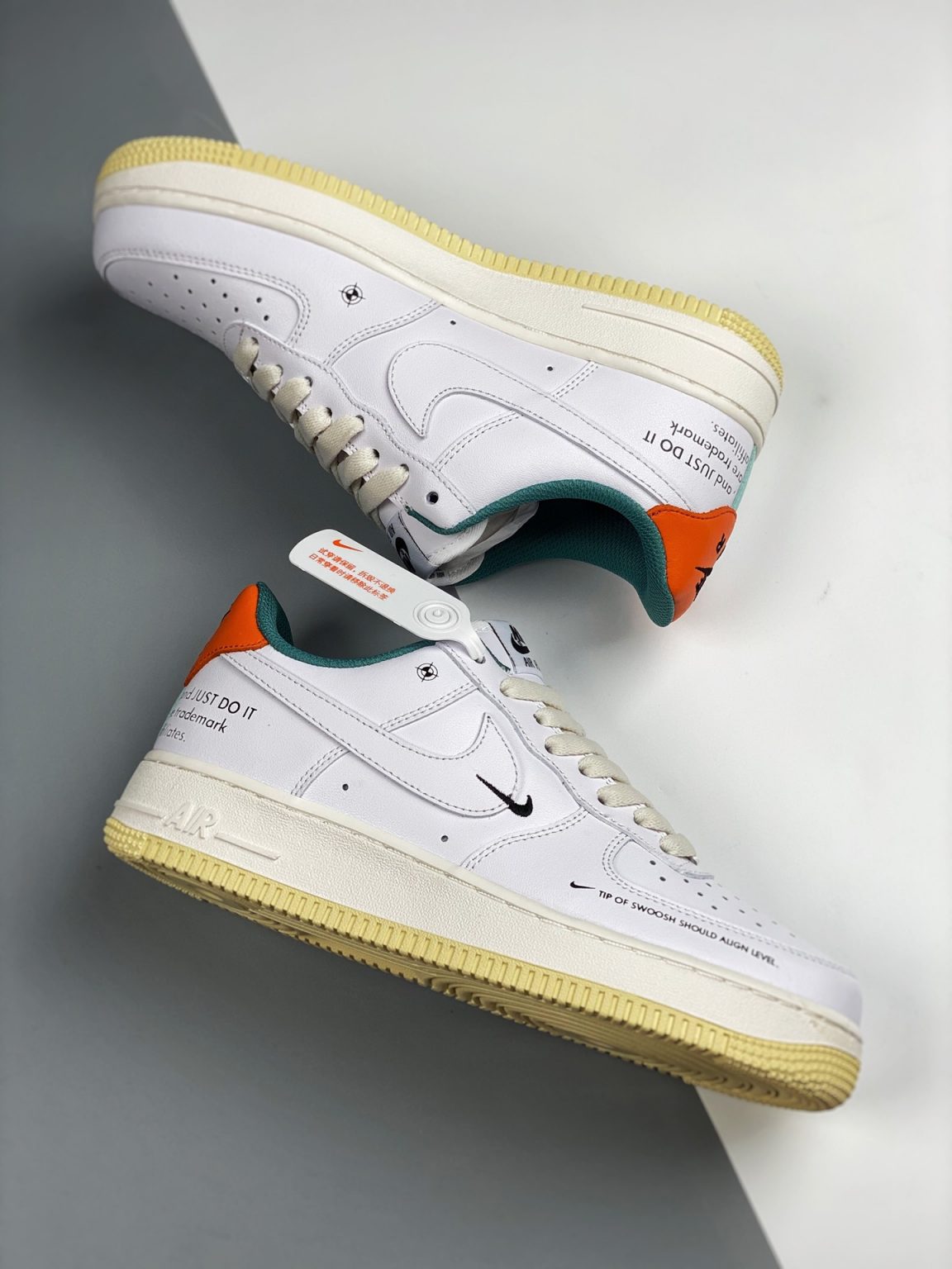 Nike Air Force 1 ’07 LE White/Sail/Starfish For Sale – Sneaker Hello