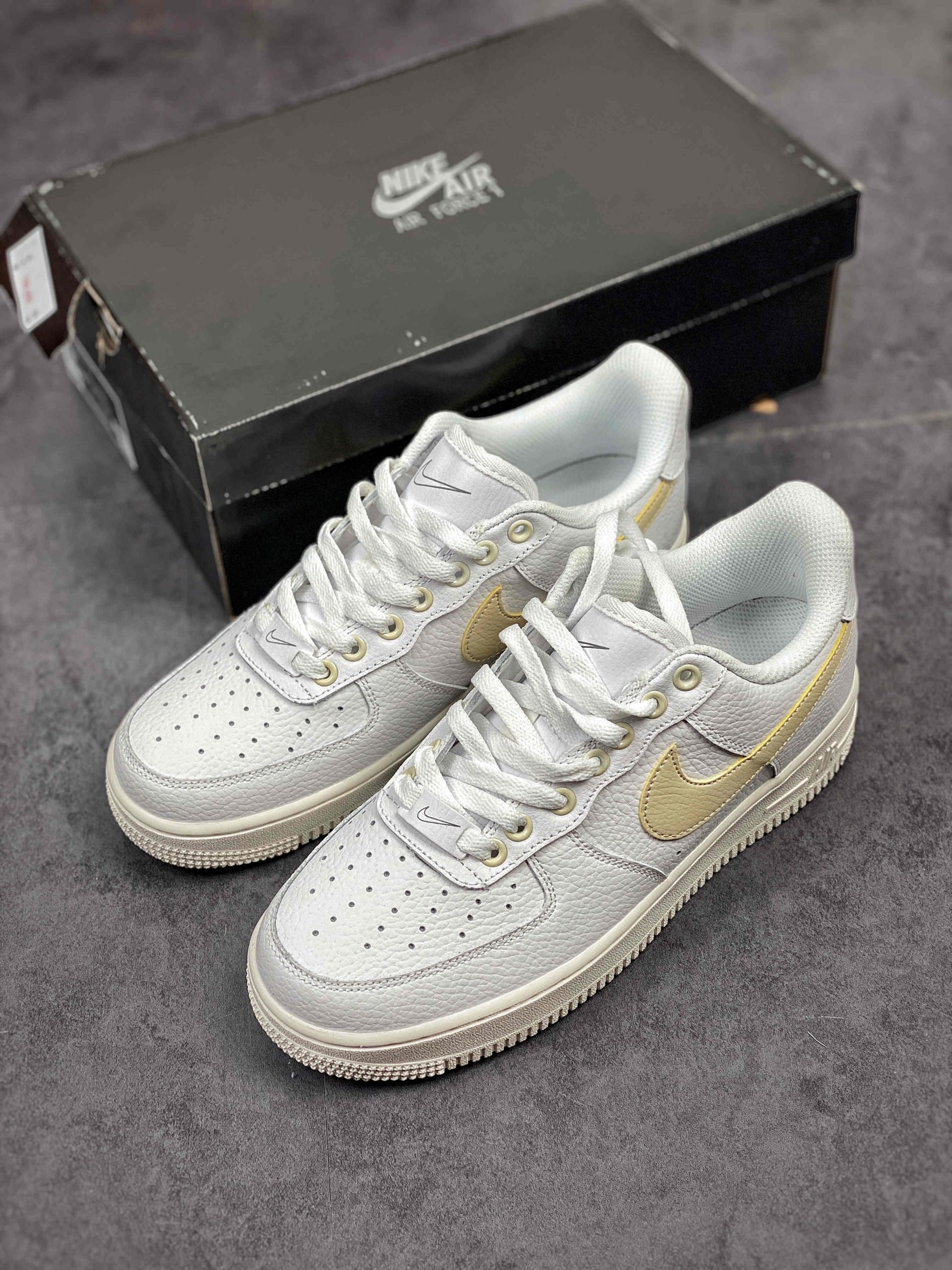 Nike Air Force 1 Low White/Light Bone DC1162-100 For Sale – Sneaker Hello