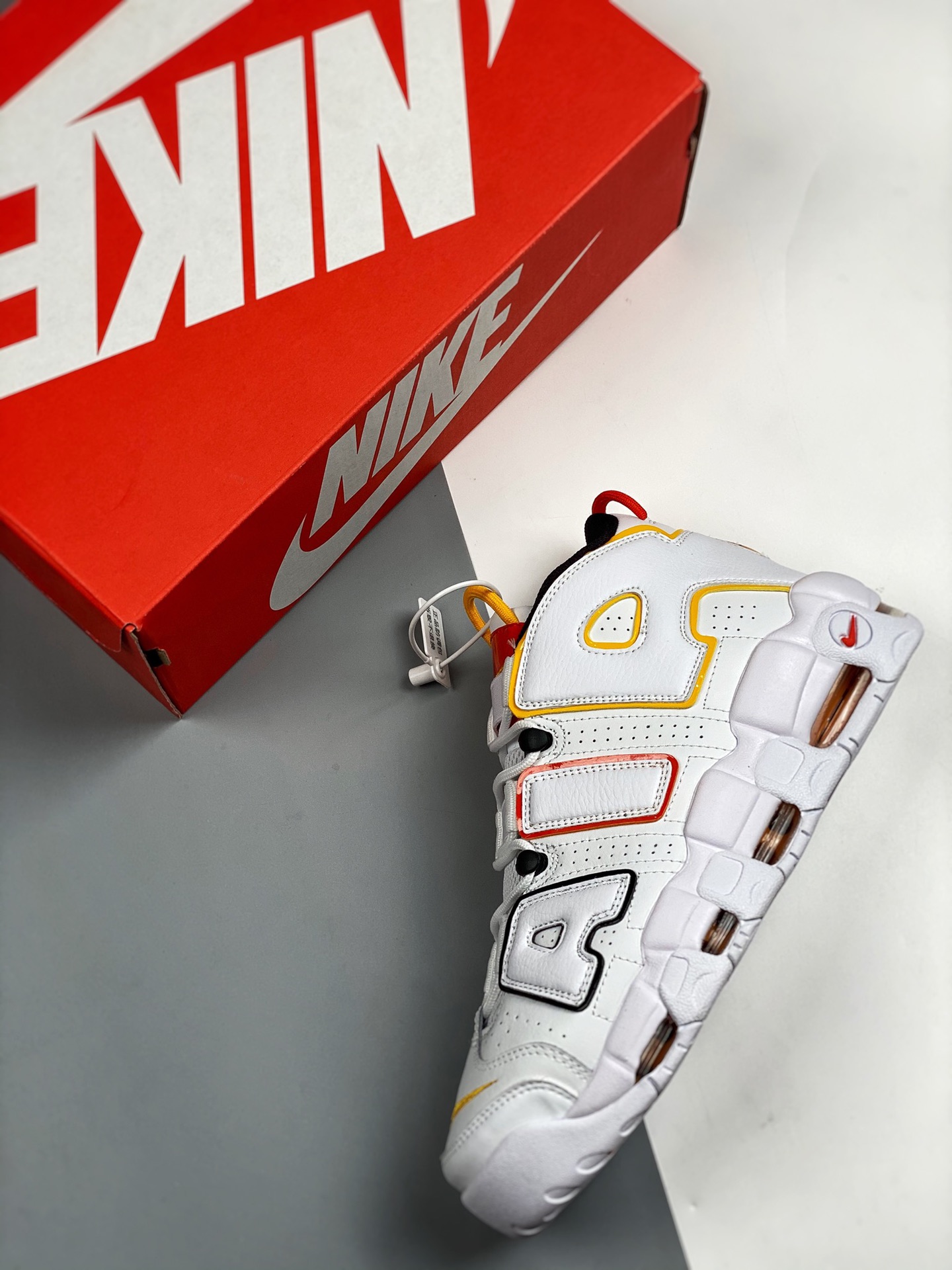 Nike Air More Uptempo “Rayguns” DD9282-100 For Sale – Sneaker Hello