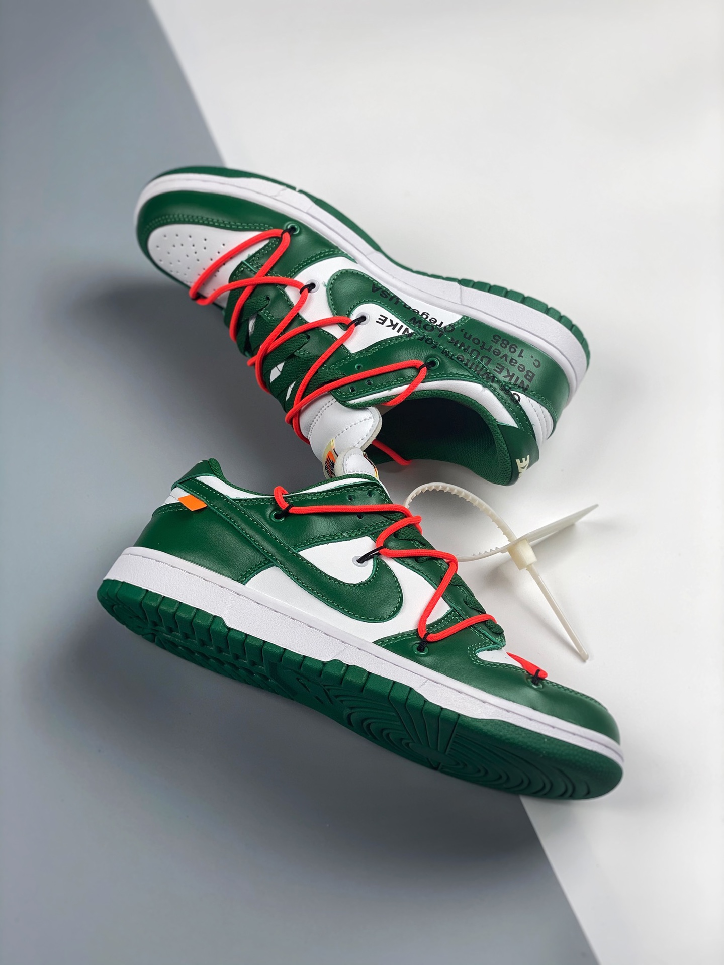 Off-White x Nike Dunk Low “Pine Green” CT0856-100 For Sale – Sneaker Hello