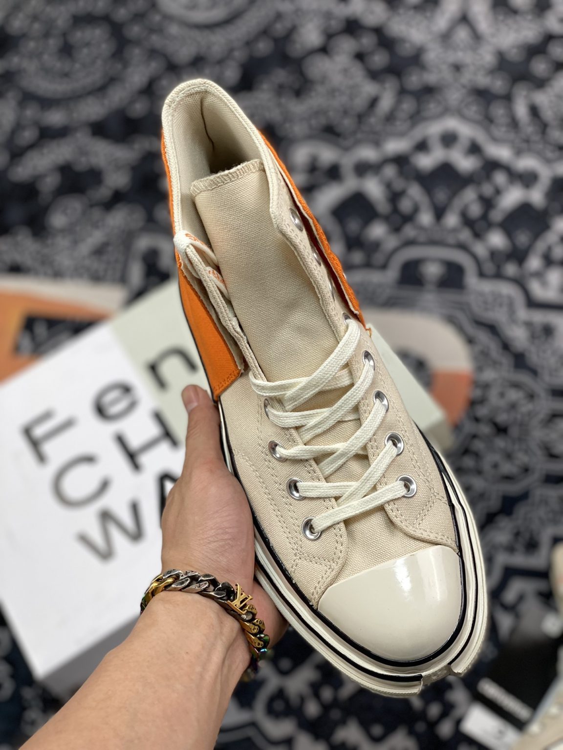 Feng Chen Wang x Converse Chuck 70 High 2-in-1 Orange For Sale – Sneaker Hello