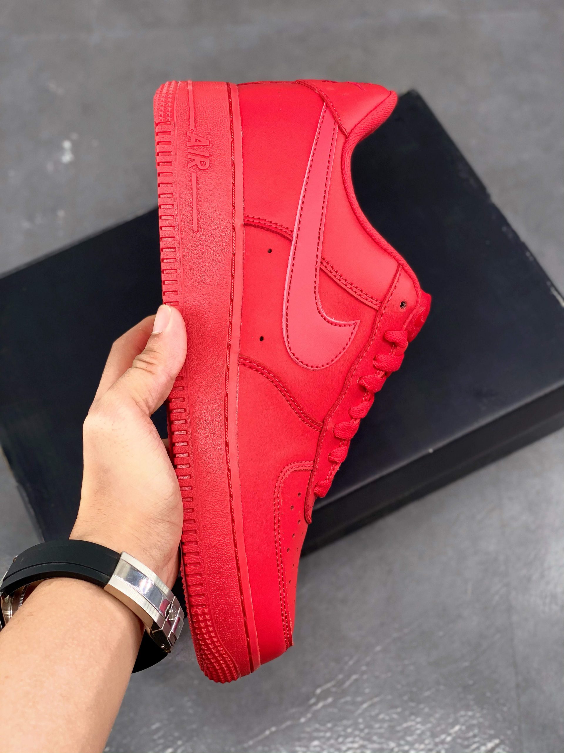 Nike Air Force 1 University Red/Black CW6999-600 For Sale – Sneaker Hello