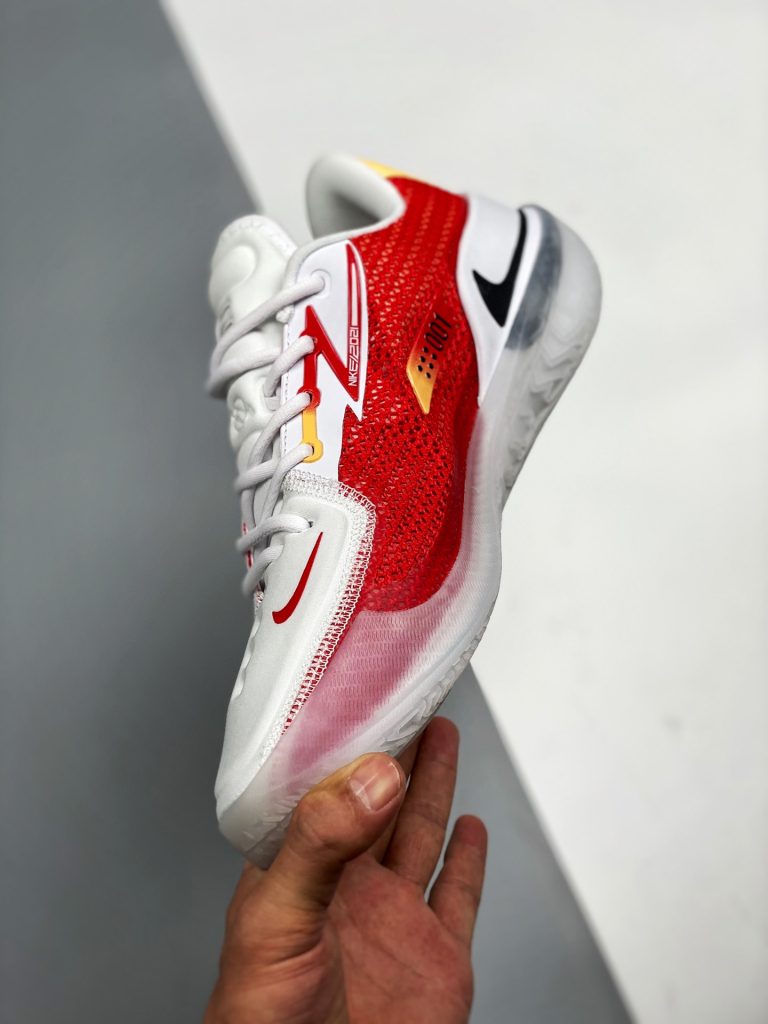 Nike Zoom GT Cut White Red Gold For Sale – Sneaker Hello
