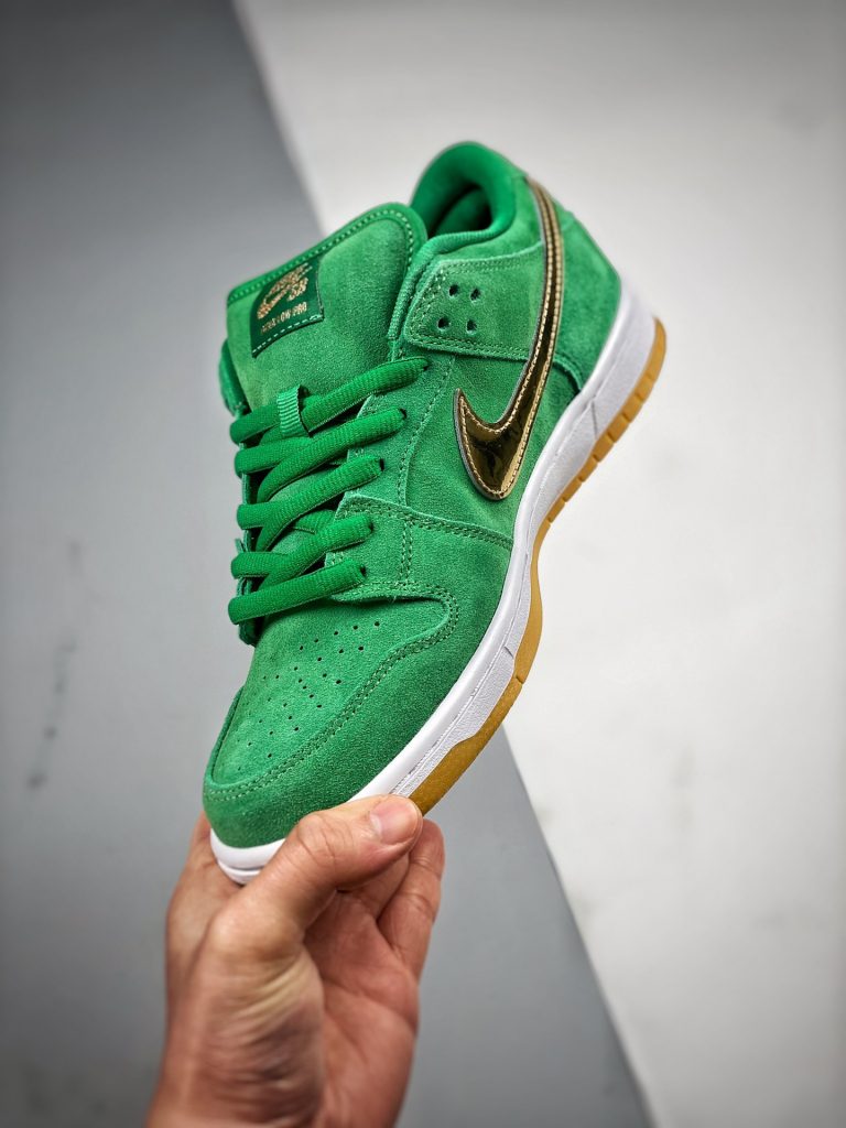 Nike SB Dunk Low ‘St. Patrick’s Day’ Lucky Green/Gold For Sale ...