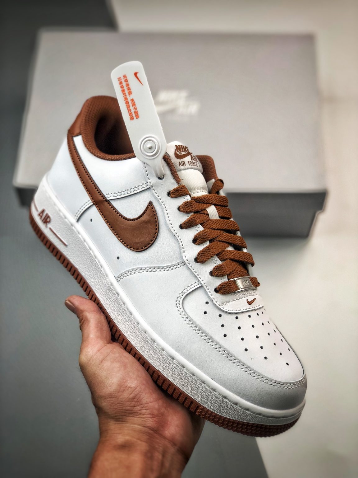 Nike Air Force 1 Low White/Pecan-White DH7561-100 For Sale – Sneaker Hello