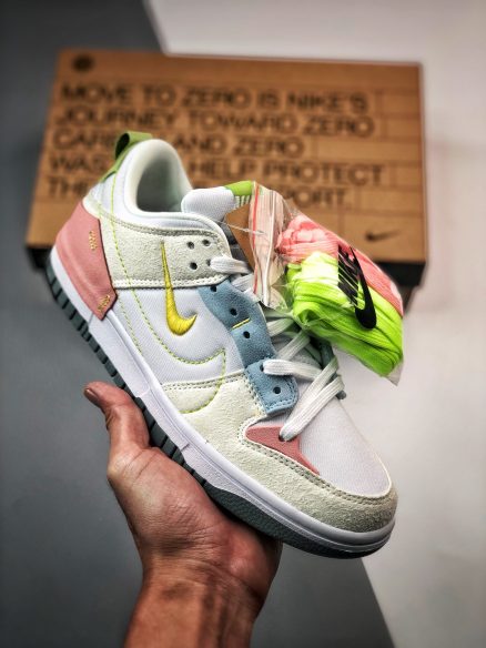 Nike Dunk Low Disrupt 2 Easter Blue Green Gold Pink For Sale – Sneaker ...