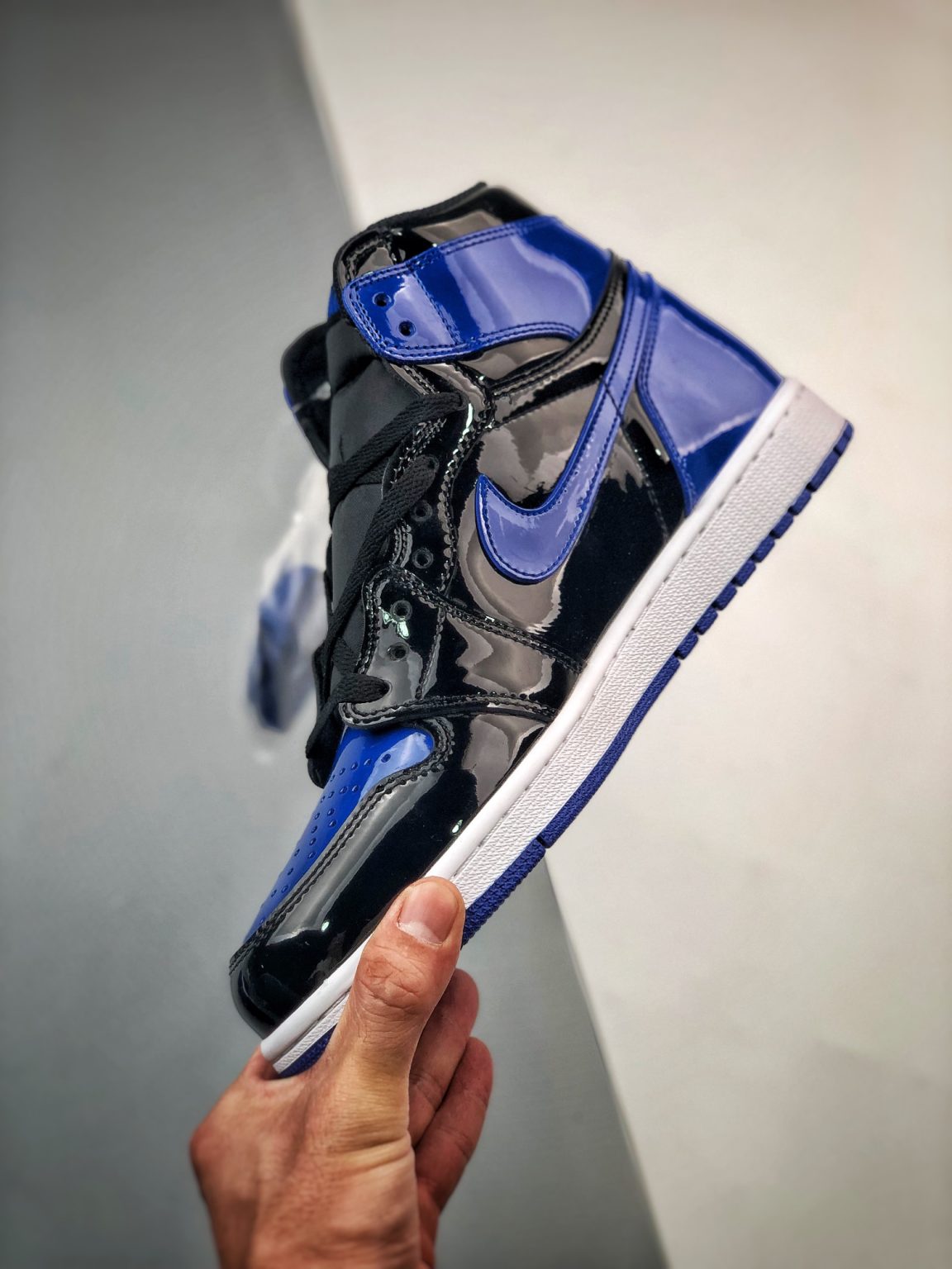 Air Jordan 1 High OG Leather Patent Royal For Sale – Sneaker Hello