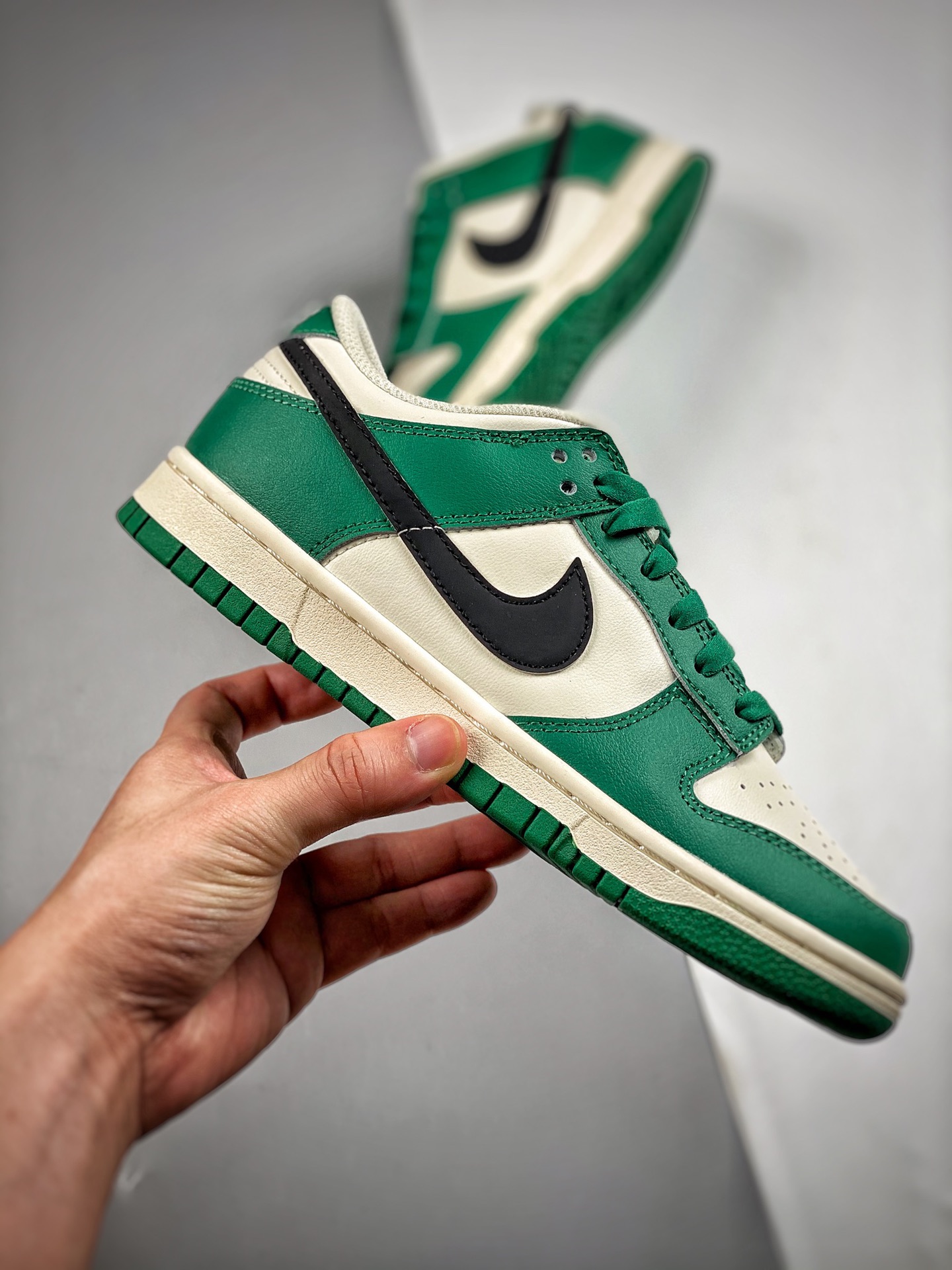 Nike Dunk Low Lottery Pale Ivory/Black-Malachite DR9654-100 For 