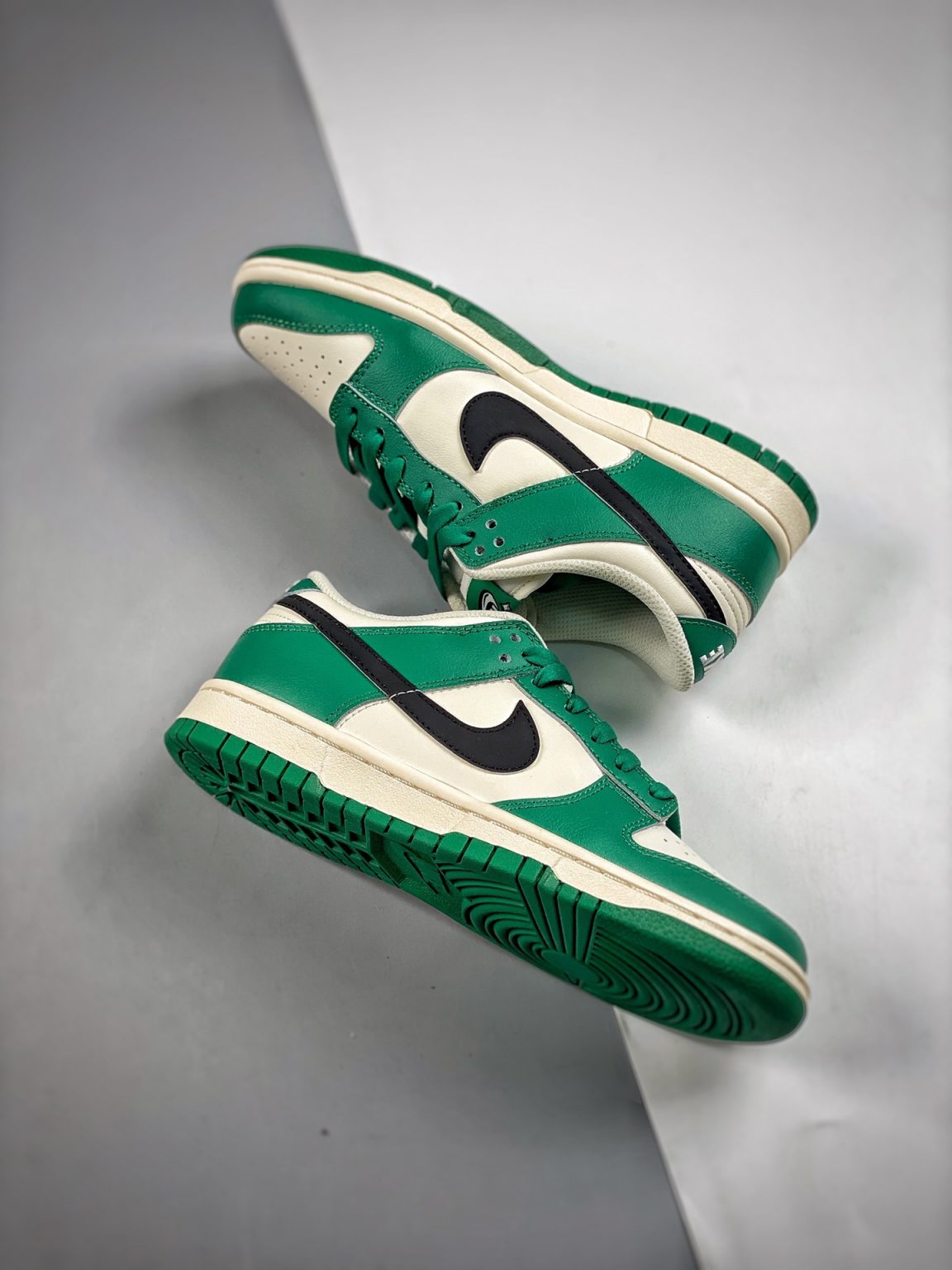 Nike Dunk Low Lottery Pale Ivory/Black-Malachite DR9654-100 For Sale