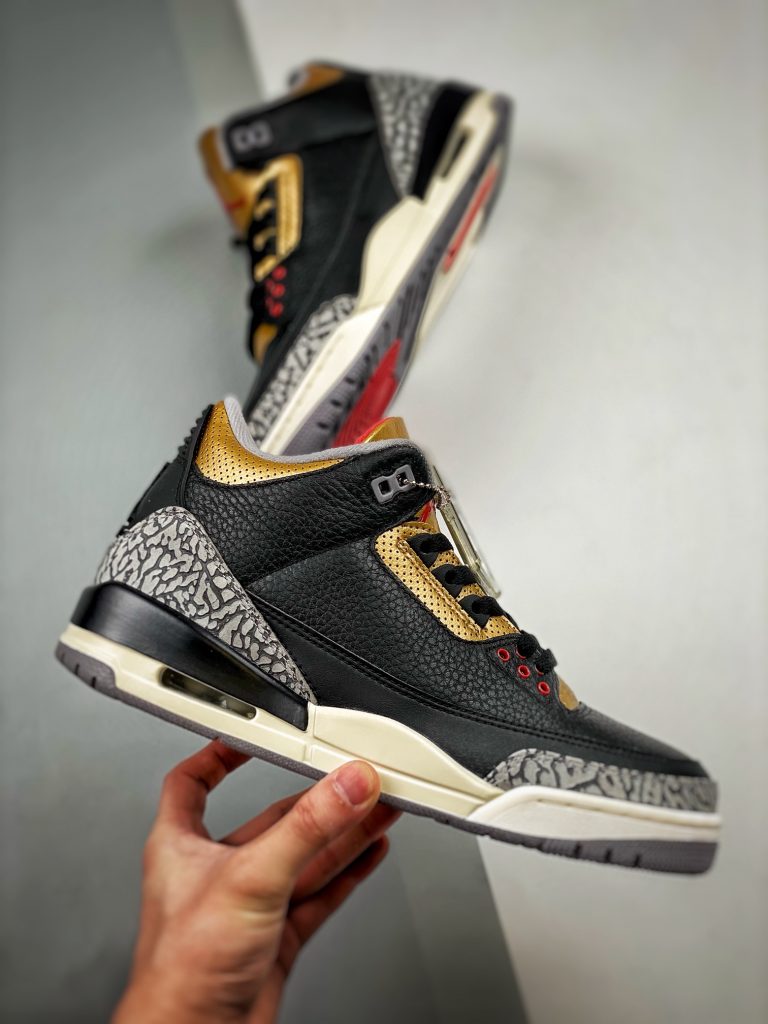 Air Jordan 3 “Black Cement Gold” CK9246-067 For Sale – Sneaker Hello