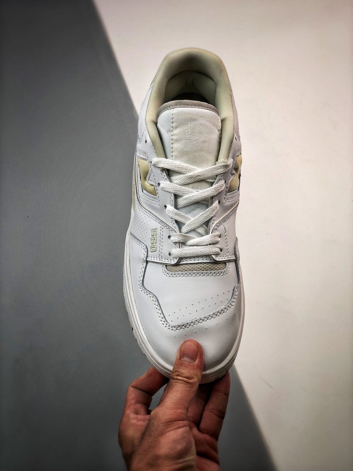 New Balance 550 White/Silver Birch For Sale – Sneaker Hello