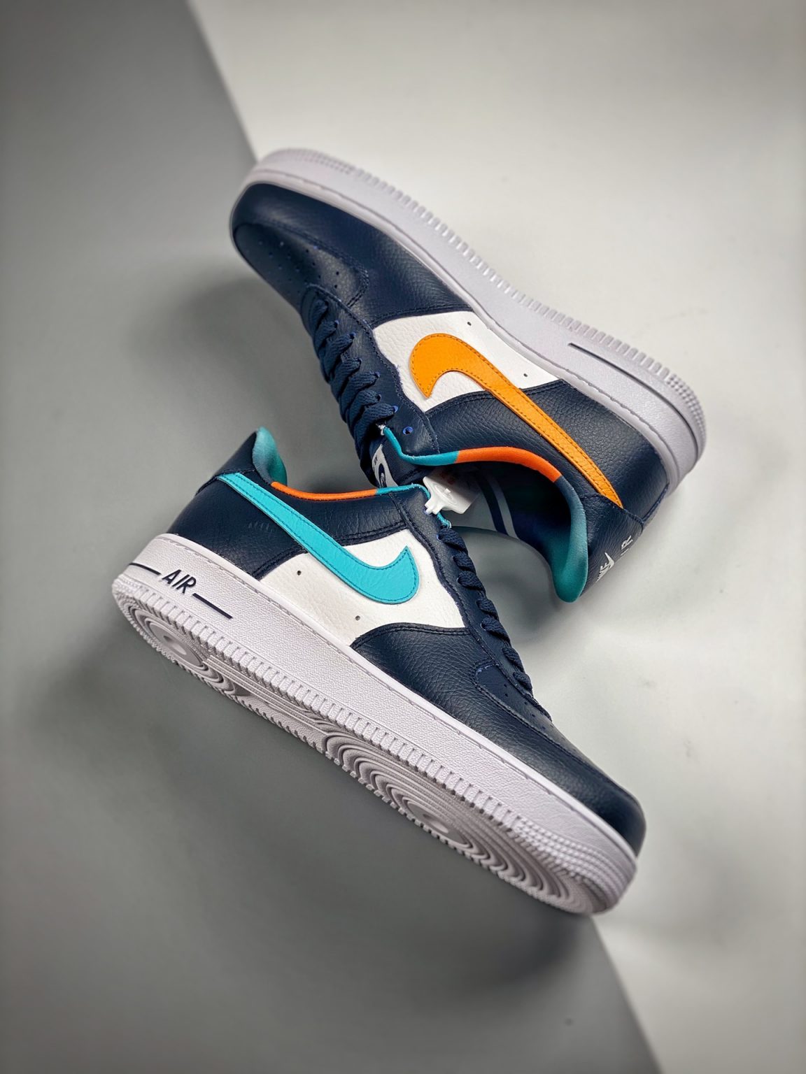 Nike Air Force 1 Low EMB Thunder Blue/Washed Teal DM0109-400 For Sale ...