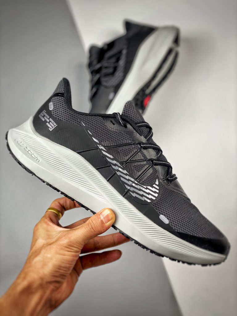 Nike Winflo 7 Shield Black Metallic Cool Grey For Sale – Sneaker Hello