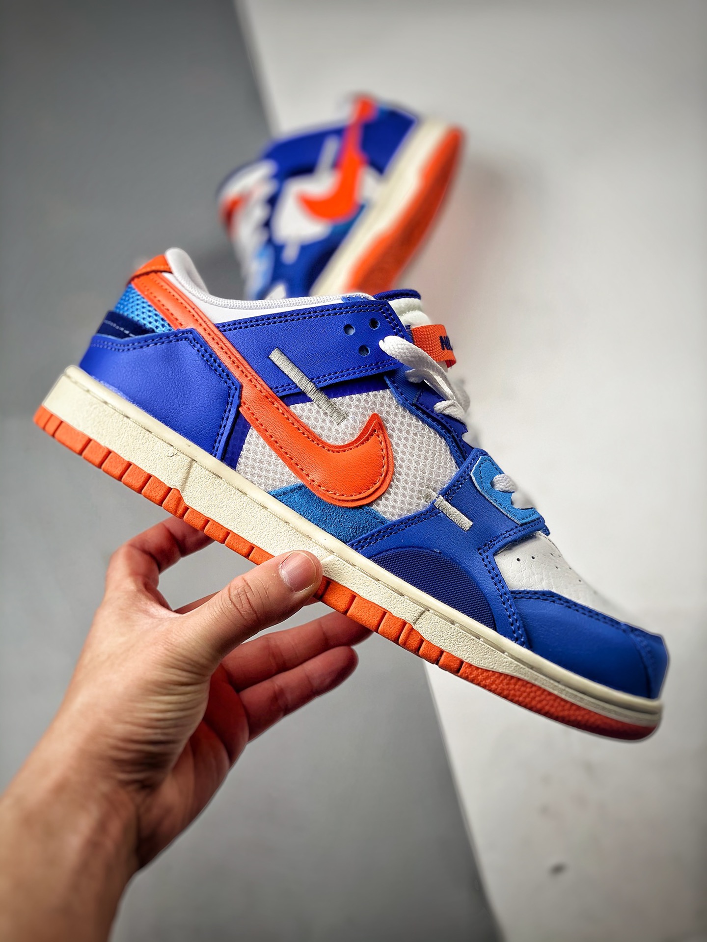 Nike Dunk low Scrap Knicks. Most sizes available.