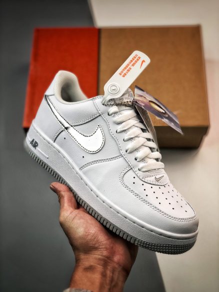 Nike Air Force 1 Low Color of the Month “Silver Swooshes” DZ6755-100 ...