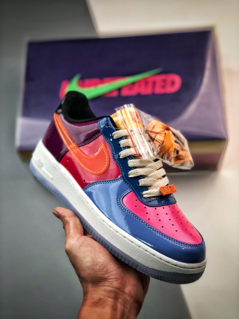 Undefeated X Nike Air Force 1 Low Polar/Total Orange-Multi-Color For ...