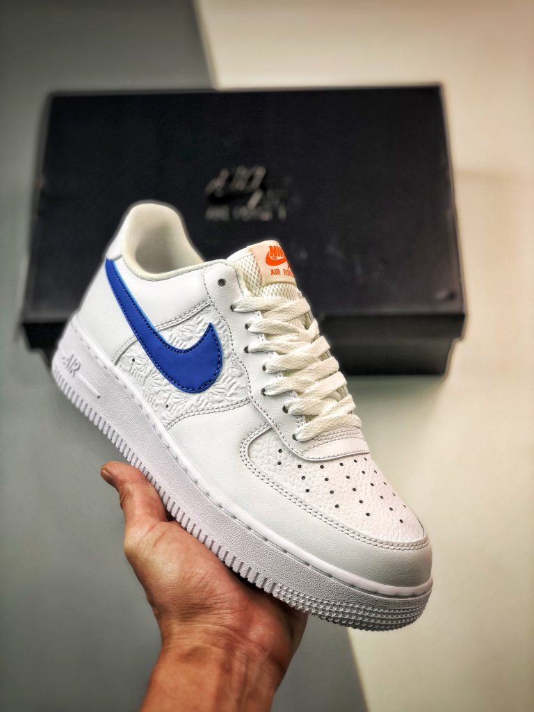 Nike Air Force 1 Low White/Picante Red-Game Royal FD0667-100 For Sale ...