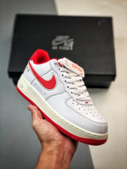 Nike Air Force 1 Low White Red FV0392-101 For Sale – Sneaker Hello